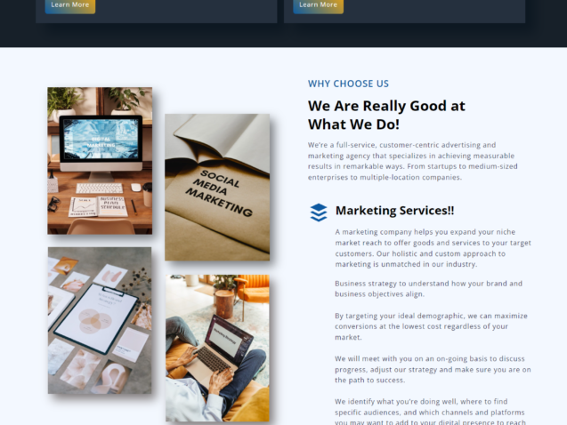Digital Marketing Website Design